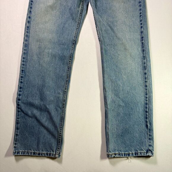 Levi's 505 Vintage Men's Jeans 40x34 Regular Fit Straight Leg Medium Wash - Picture 8 of 14